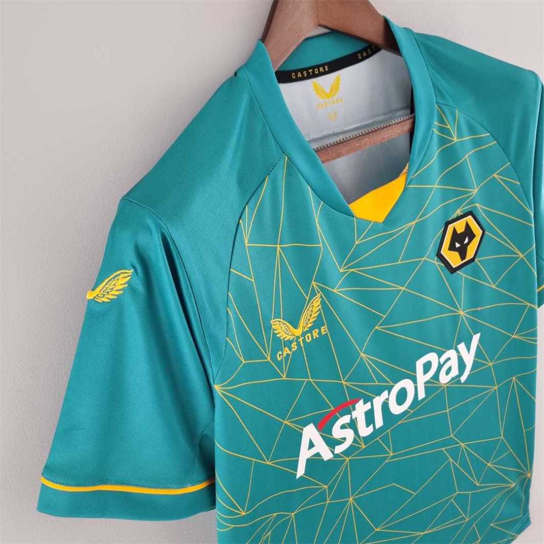 Wolves 22/23 season away jersey