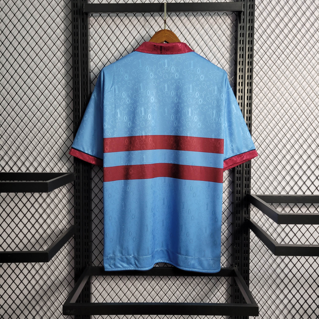 95/96 West Ham United Retro Away Shirt