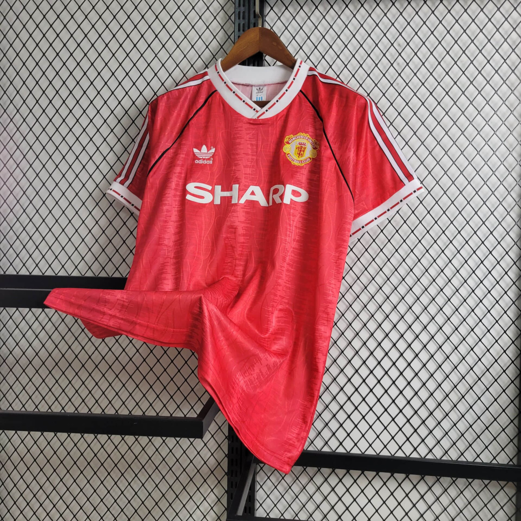 91/92 Manchester United Home Jersey