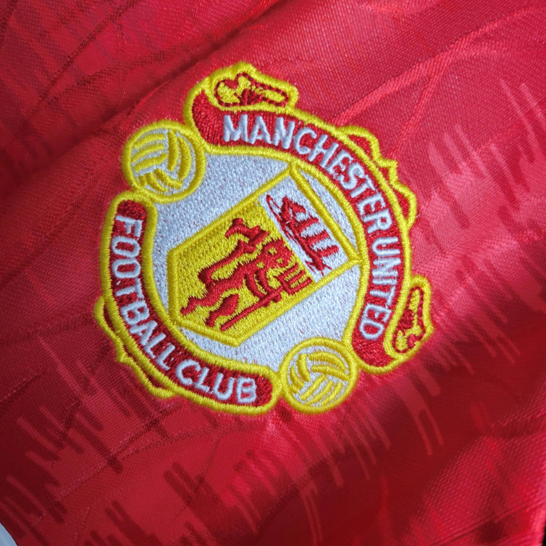 91/92 Manchester United Home Jersey