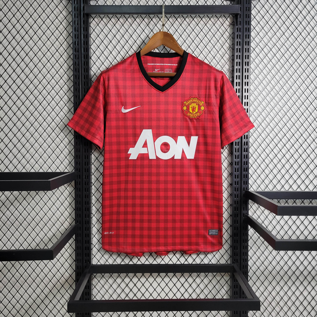 12/13 Retro Manchester United Home Jersey