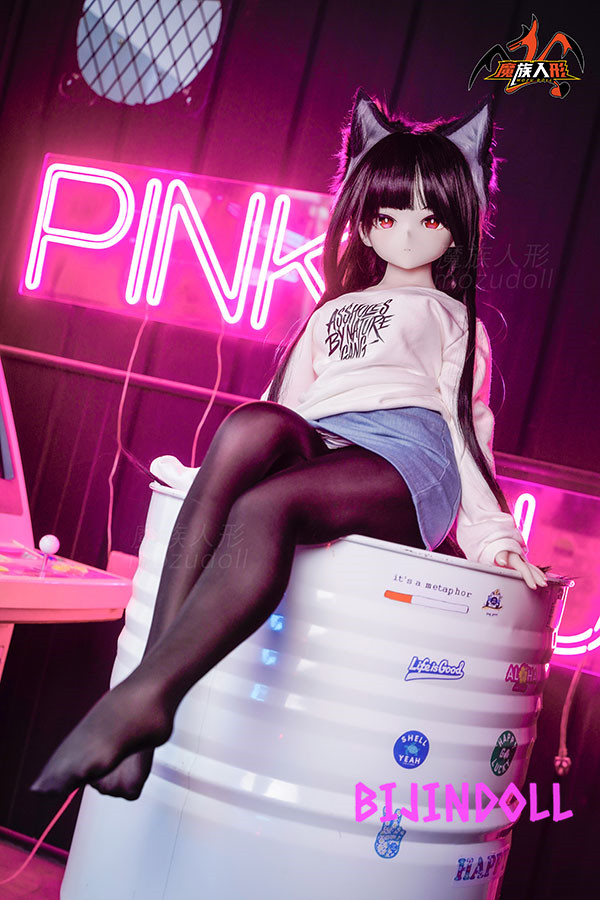 mozudoll Yara 115cm PVC頭部 写真と同じ服をプレゼント かわいい 猫耳娘アニメセックス人形 エロ漫画ドール