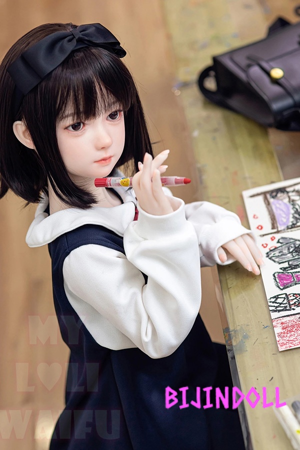 Jiusheng Doll MLWシリーズ 100cm Koharu バスト平 シリコンヘッド TPEボディ ロり系 JK制服 ラブドール 学生風 セックス人形