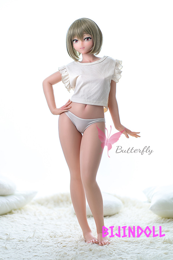 ButterflyDoll#26 95cm B-cup シリコン 貧 乳 乳首 ピンクアニメセックス人形 エロ可愛い彼女
