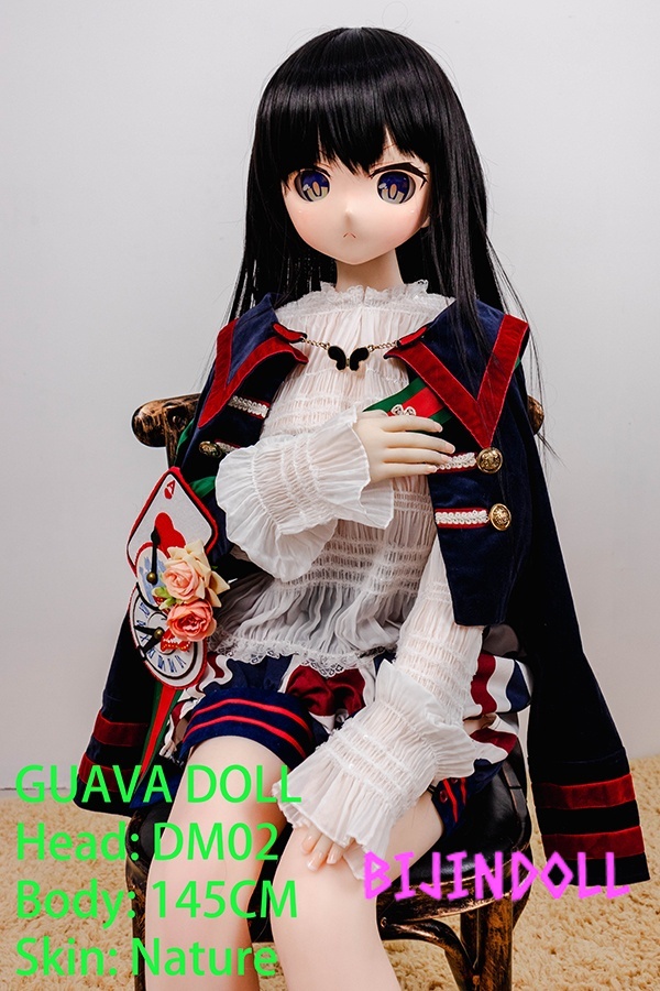 GUAVADOLL 145cm DM02 Bカップ ノーマル肌 ビニール製ヘッド（PVC）アニメ ラブドール 騎士制服 美少女 ダッチワイフ