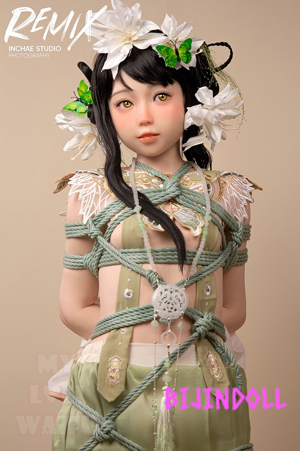 Jiusheng Doll 127cm Aカップ Aya かわいい ラブドール MLWシリーズ フルシリコン製 ロリ美少女 ダッチワイフ