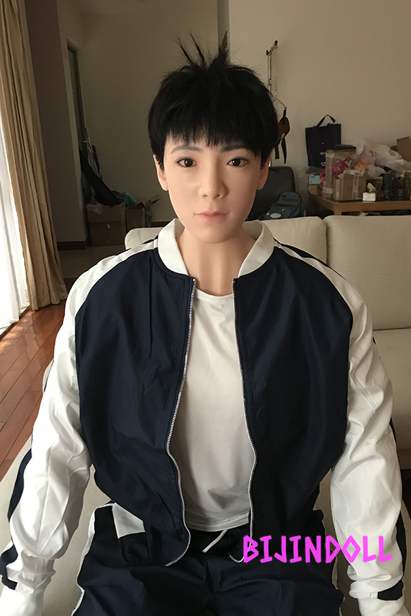 DHDOLL 小伟 180cm シリコンヘッド +TPEボディ 男女兼用高級男セックスドールちんぽエロ