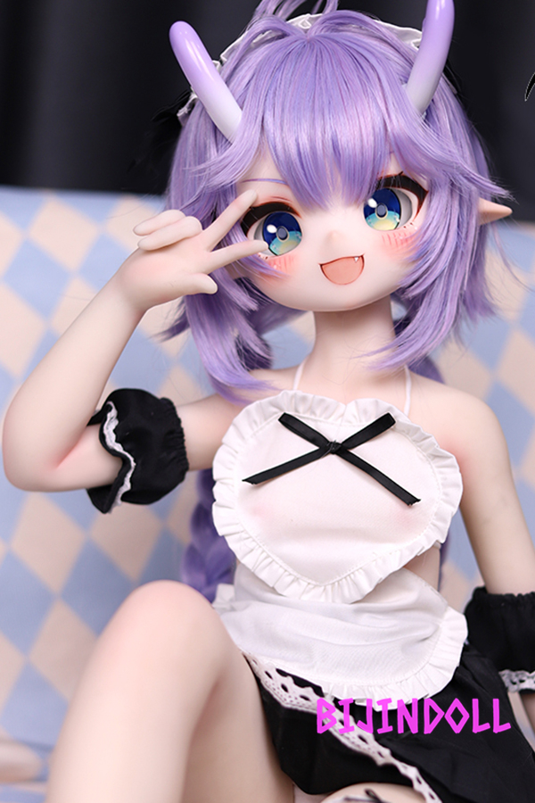 mozudoll 小白龙-メイド 85cm PVC頭部 宣材写真と同じ衣装無料プレゼン アニメ ラブドール 最新 小型着せ替え人形 ミニ ダッチワイフ エロ 可愛 ドール