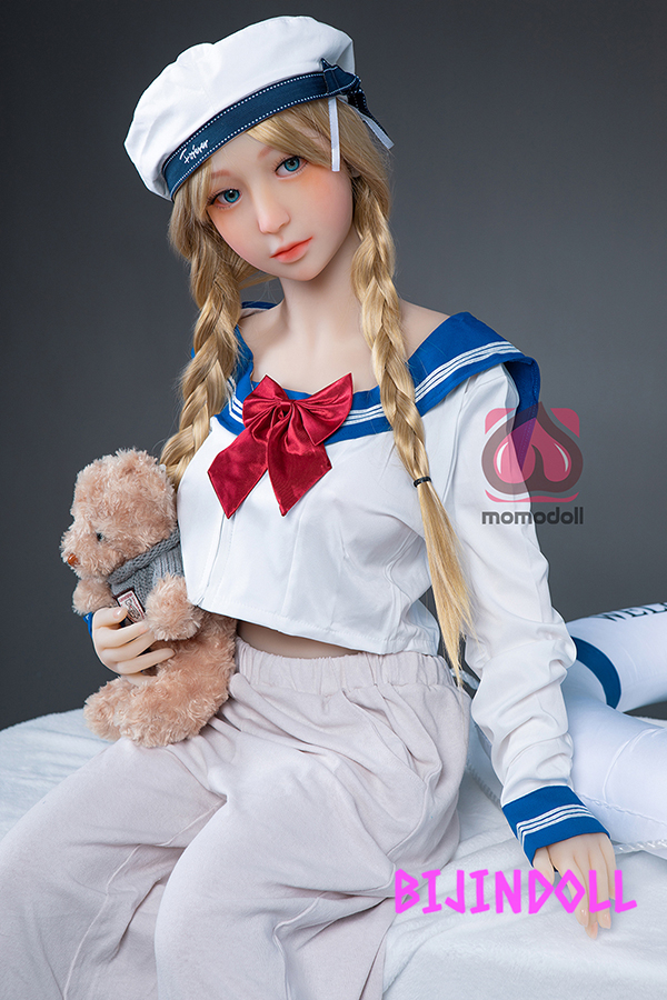 MOMODOLL#MM072 140cm Eカップ TPE製 外国人巨乳娘ラブドール リアル学生肉壁 超密着插入感 セックス人形 極狭のロリパイパンマンコ