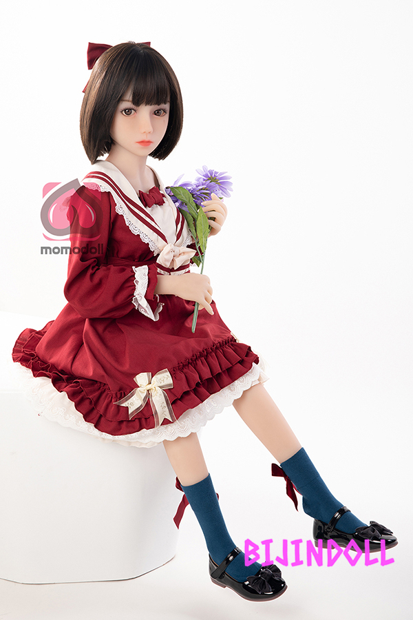 MOMODOLL#MM056 128cm Aカップ TPE製 小柄 セックス人形 女子中学生・JC ロリラブドール 等身大 えっち カスタム リアル ダッチドール