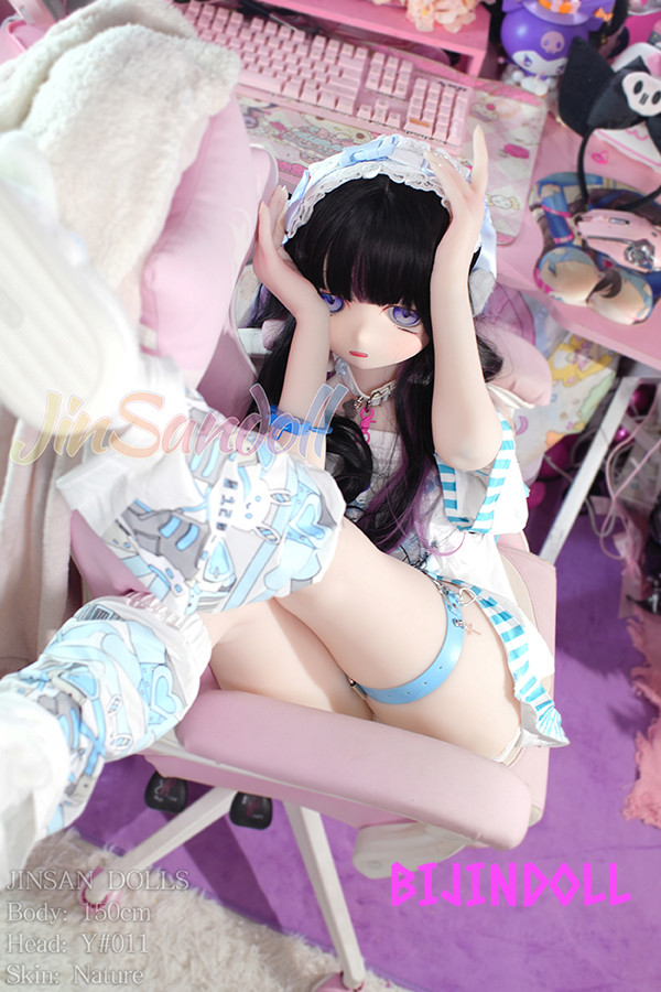 WMDoll#Y011 150cm 貧乳 PVCヘッド  アニメ ラブドール 可愛い 宅女セックス 等身 大 セックス 人形 コスプレダッチワイフ