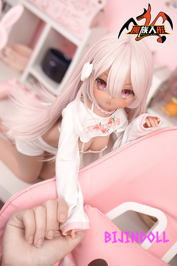 mozudoll 小黒 65cm PVC頭部 衣装無料 可愛い ミニ褐色娘 アニメラブドール
