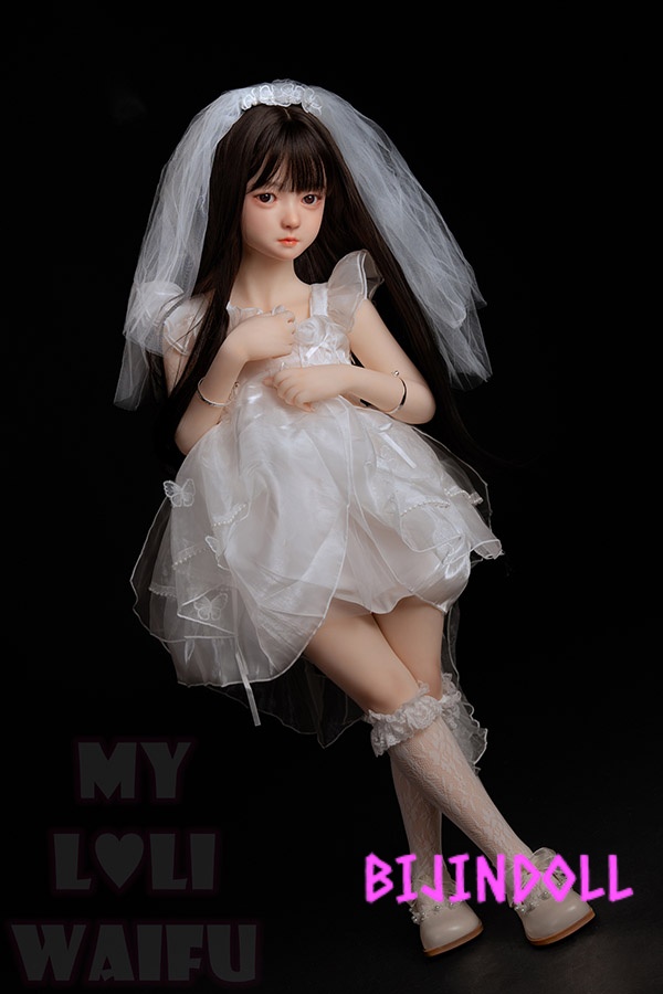 Jiushengdoll 100cm MLWシリーズ #92ヘッド AAカップ Koharu (こはる) TPE材質 ロりダッチワイフ 白い羽 アダルト ドール