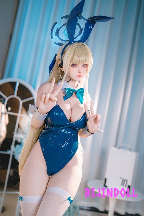 Bezlya2.2 風玲 155cmM F-cup 高級シリコン コスプレ ラブドール トキ（バニーガール） 美少女cos セックス ブルーアーカイブ 人形 等身 大 リアル ダッチワイフ