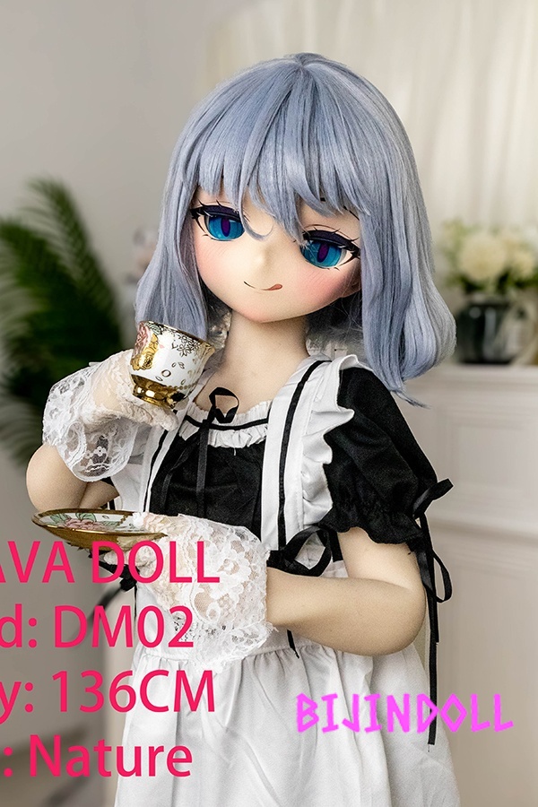 GUAVADOLL 136cm DM02 PVCヘッド アニメラブドール AAカップ ノーマル肌 かわいい メイド タッチワイフ