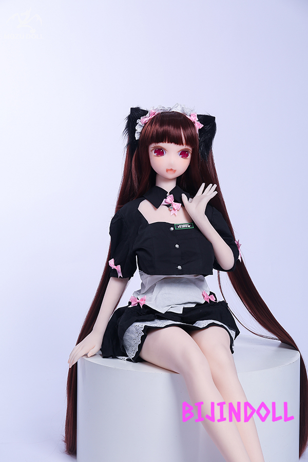 mozudoll 120cm e-cup シリコンヘッド 宣材写真と同じ衣装無料プレゼン かわいい猫耳メイドさんセックスドール