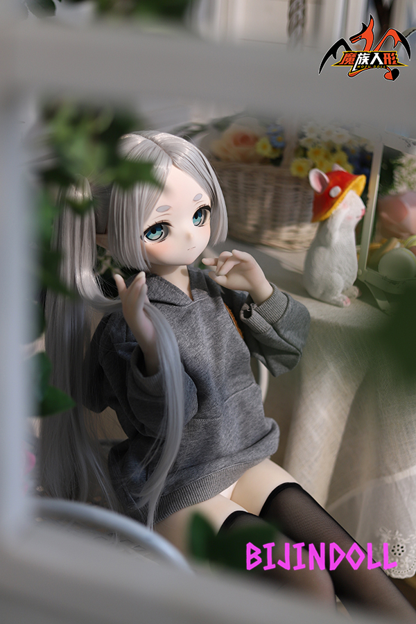 mozudoll 莲儿 85cm PVC頭部 衣装無料 ミニ エルフラブドール 最新 アニメ着せ替え人形 ダッチワイフ パーカーストッキング 可愛 ドール