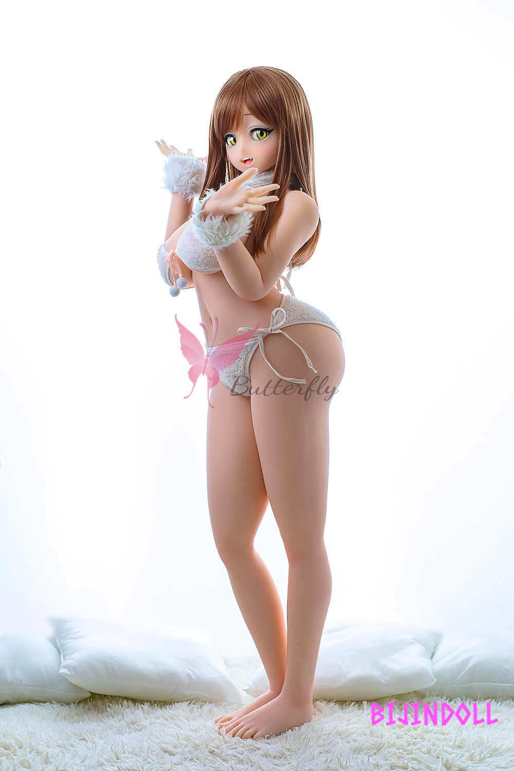ButterflyDoll BH-116 Mizuko 140cm F-cup TPE製 巨乳ラブドール バレンタインセックス人形 グラマーダッチワイフ