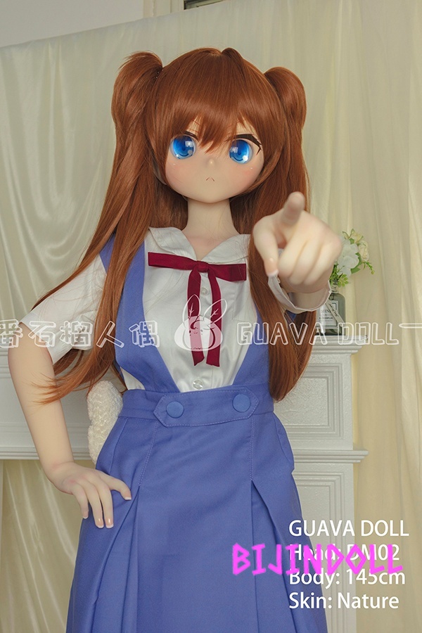GUAVADOLL 145cm DM02 Aカップ ノーマル肌 ビニール製ヘッド（PVC） アスカ 美少女 ラブドール 新世紀エヴァンゲリオン コスプレ系 リアルドール