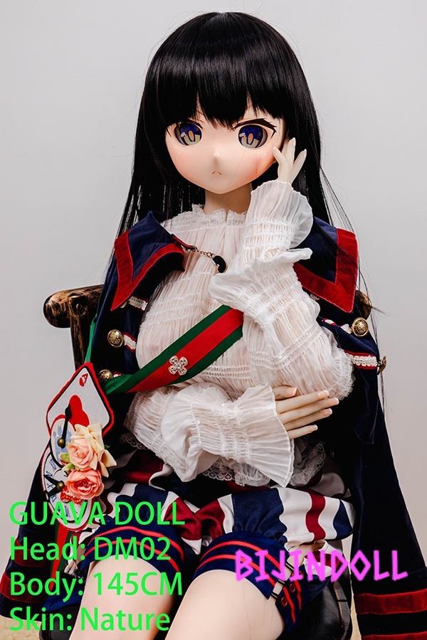 GUAVADOLL 145cm DM02 Bカップ ノーマル肌 ビニール製ヘッド（PVC）アニメ ラブドール 騎士制服 美少女 ダッチワイフ