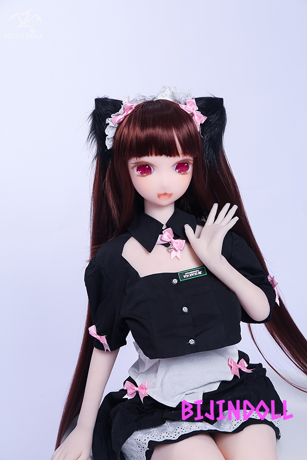 mozudoll 120cm e-cup シリコンヘッド 宣材写真と同じ衣装無料プレゼン かわいい猫耳メイドさんセックスドール