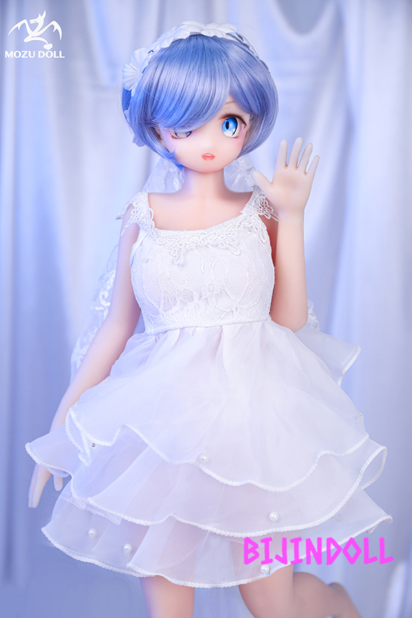 mozudoll  63cm シリコン製 宣材写真と同じ衣装無料プレゼン ウエディングドレsexドール