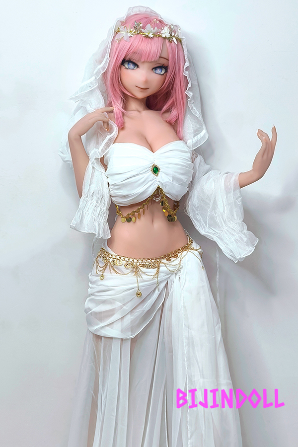 ElsaBabe-AHR009 愛原未来 148cm シリコン 花嫁 アニメラブドール ピンク 髪 等身大人形 嫁 美少女エルフ セクシー 巨乳ドール