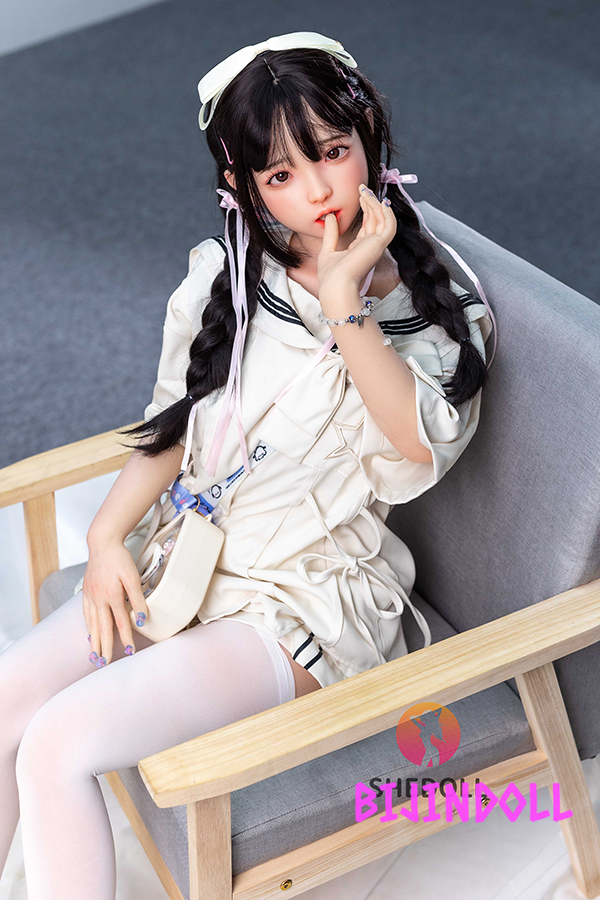 SHEDOLL 148cm C-cup シリコン頭部+TPE材質ボディ 可愛いロリ 最新 ダッチワイフ 小柄 セックスドール 美 少女 リアル等身大ラブドール