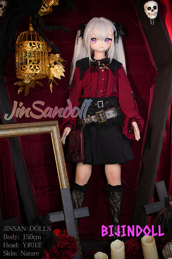 WMDoll#Y012 150cm 貧乳 PVCヘッド  アニメ ラブドール 可愛い 白髪美少女 等身 大 セックス 人形 コスプレ アニメダッチワイフ