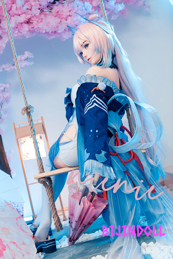 Bezlya 珊瑚 155cmR A-cup シリコンヘッド 珊瑚宮心海 ラブドール 原神キャラクター コスプレダッチワイフ