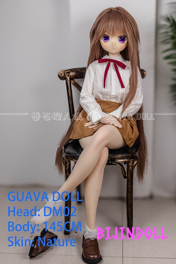 GUAVADOLL 145cm DM02 Aカップ ノーマル肌 ビニール製ヘッド（PVC） 美少女 ラブドール アニメ  制服系 アダルトドール