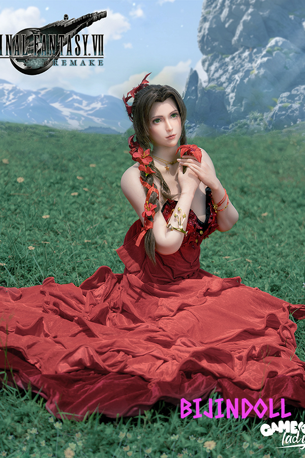 FF7R エアリス 赤ドレス 168cm E-cup gameladyヘッドNo.04 リアルドール