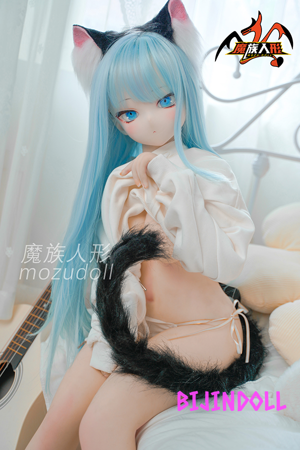 mozudoll 薄荷 115cm PVC頭部 衣装無料 猫娘 アニメラブドールかわいい 猫耳