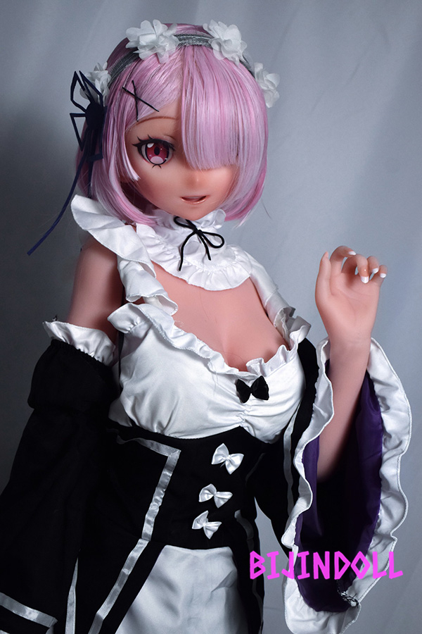 ElsaBabe-AHR006 三島美代 148cm シリコン リゼロラム ラブドール 双子メイドの姉ラム コスプレ アダルト人形 等身大アニメドール