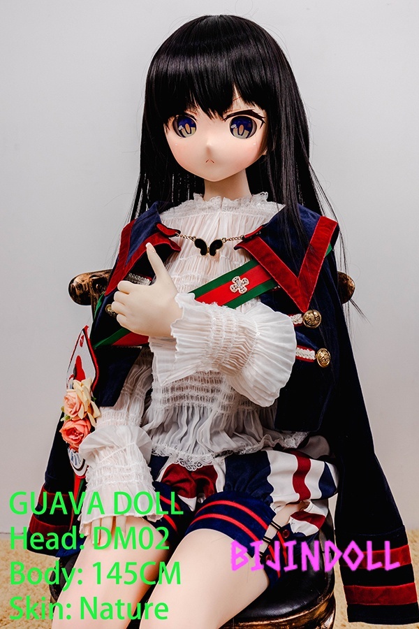 GUAVADOLL 145cm DM02 Bカップ ノーマル肌 ビニール製ヘッド（PVC）アニメ ラブドール 騎士制服 美少女 ダッチワイフ