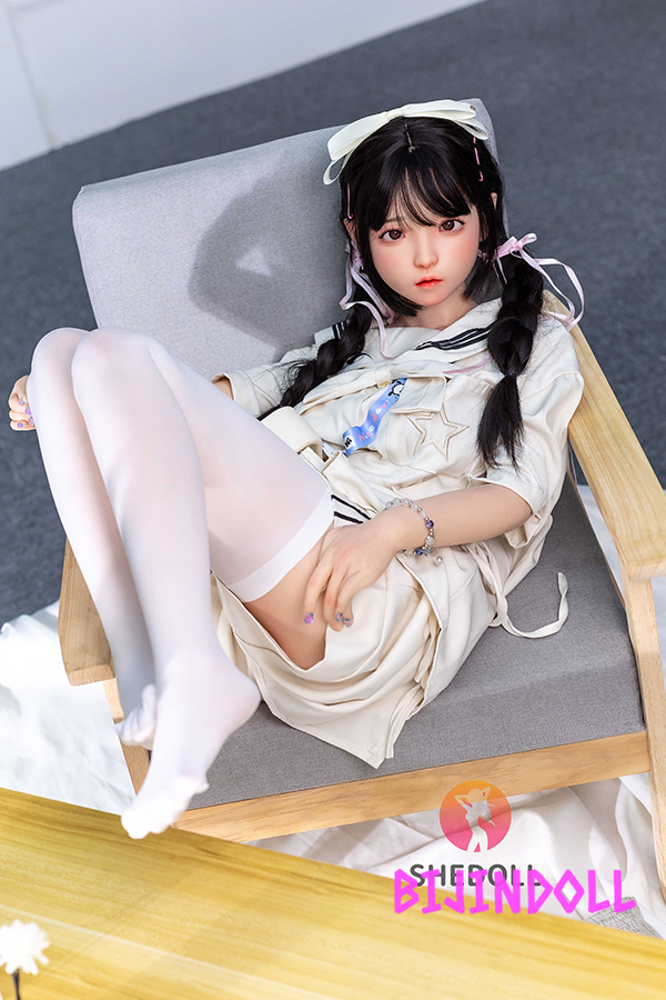 SHEDOLL 148cm C-cup シリコン頭部+TPE材質ボディ 可愛いロリ 最新 ダッチワイフ 小柄 セックスドール 美 少女 リアル等身大ラブドール