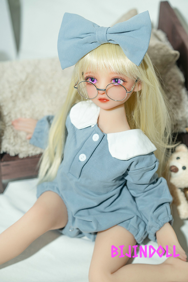AXBDOLL#TA11 65cm 貧乳 tpe製 ロシア人の金髪メガネ幼女ミニロリドール