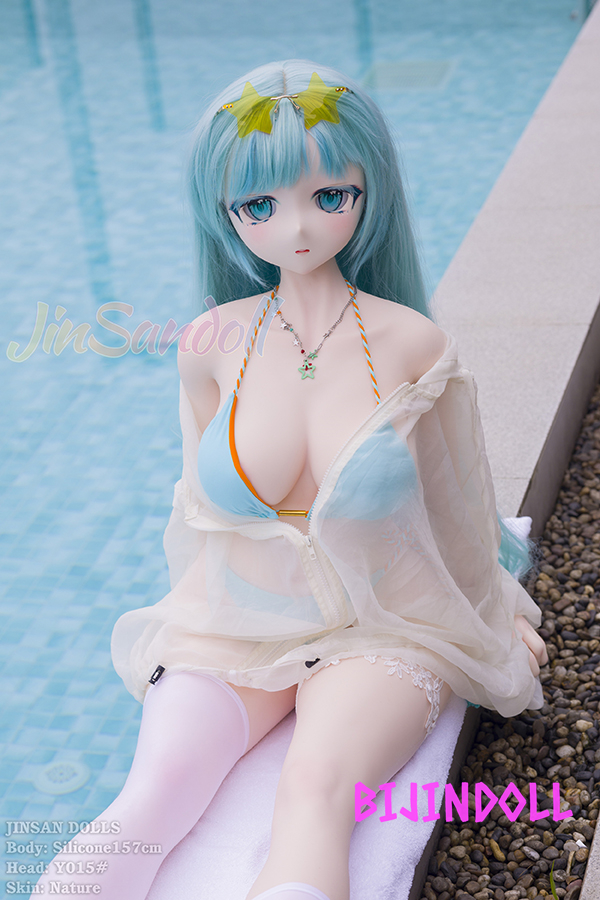 WMDoll#Y015 157cm Cカップ  PVCヘッド アニメ 水着 エロ等身大 セックス人形