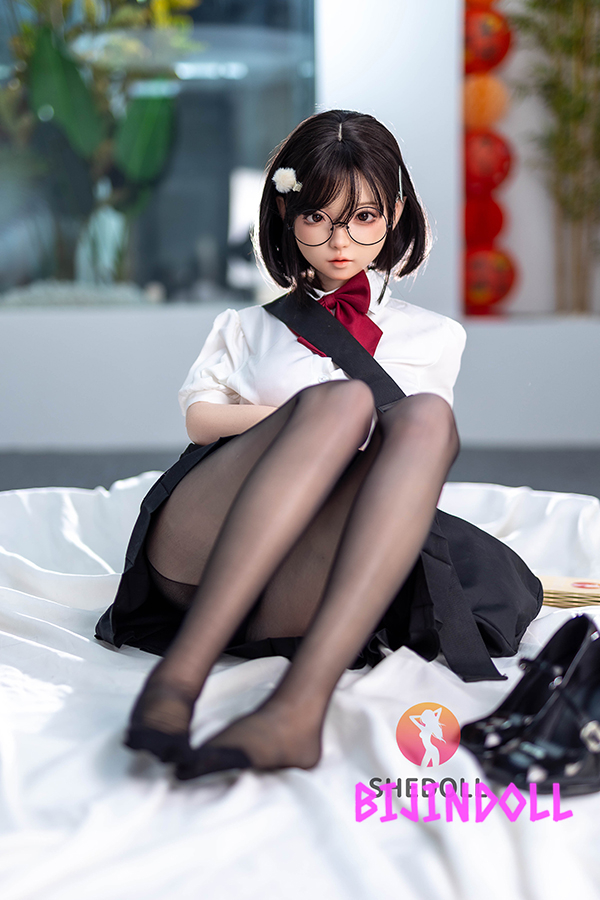 SHEDOLL 148cm C-cup シリコン頭部+TPE材質ボディ 若いJK ラブドール 可愛いロリ 最新 の TPEアダルト エロ 人形 等身 大 リアルダッチワイフ