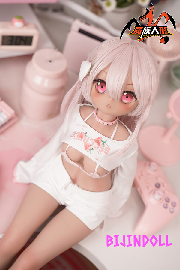 mozudoll 小黒 65cm PVC頭部 衣装無料 可愛い ミニ褐色娘 アニメラブドール