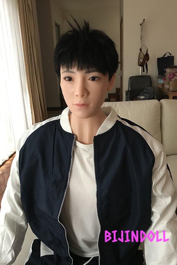 DHDOLL 小伟 180cm シリコンヘッド +TPEボディ 男女兼用高級男セックスドールちんぽエロ
