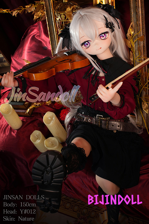 WMDoll#Y012 150cm 貧乳 PVCヘッド  アニメ ラブドール 可愛い 白髪美少女 等身 大 セックス 人形 コスプレ アニメダッチワイフ