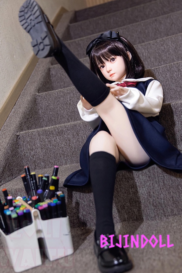 Jiusheng Doll MLWシリーズ 100cm Koharu バスト平 シリコンヘッド TPEボディ ロり系 JK制服 ラブドール 学生風 セックス人形