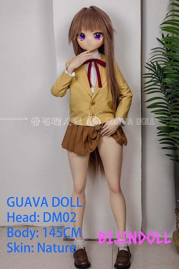 GUAVADOLL 145cm DM02 Aカップ ノーマル肌 ビニール製ヘッド（PVC） 美少女 ラブドール アニメ  制服系 アダルトドール