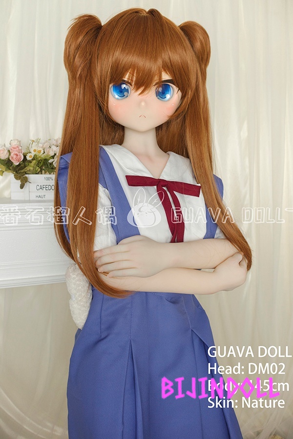 GUAVADOLL 145cm DM02 Aカップ ノーマル肌 ビニール製ヘッド（PVC） アスカ 美少女 ラブドール 新世紀エヴァンゲリオン コスプレ系 リアルドール