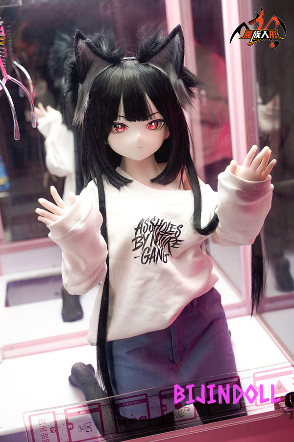 mozudoll Yara 115cm PVC頭部 写真と同じ服をプレゼント かわいい 猫耳娘アニメセックス人形 エロ漫画ドール
