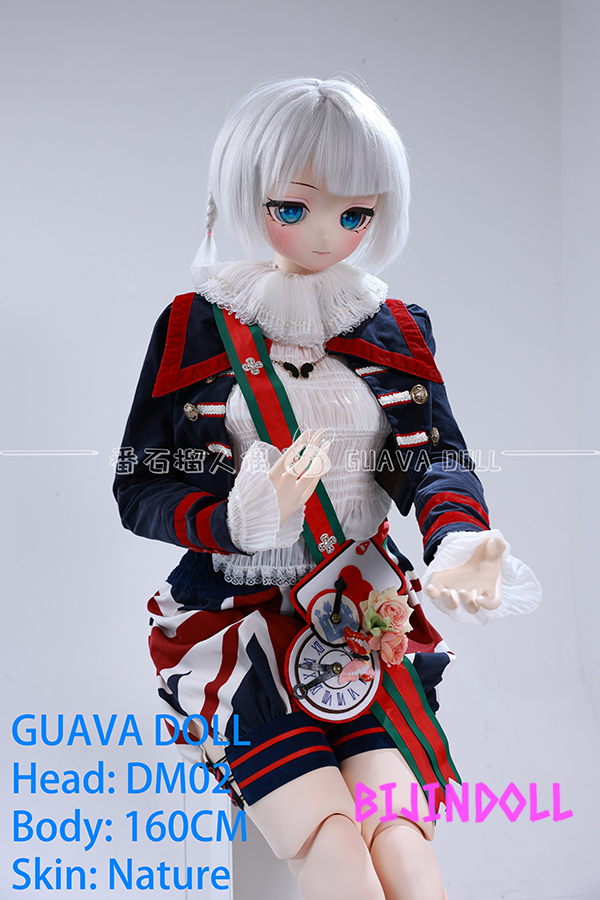 GUAVADOLL#DM02 160cm C-cup アニメ白髪美少女球体関節等身大ドール BJD anime人形