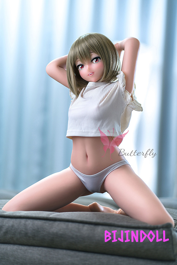 ButterflyDoll#26 95cm B-cup シリコン 貧 乳 乳首 ピンクアニメセックス人形 エロ可愛い彼女