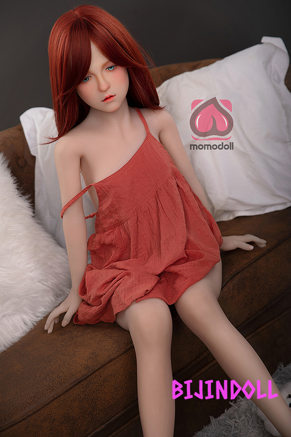 MOMODOLL#MM110 132cm Aカップ TPE製 外国人赤毛中学生セックスドール
