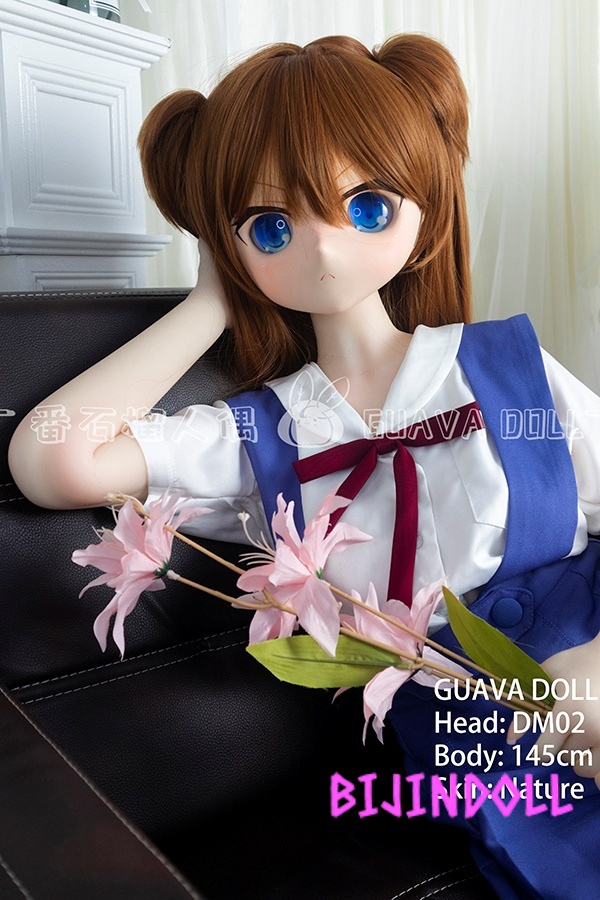 GUAVADOLL 145cm DM02 Aカップ ノーマル肌 ビニール製ヘッド（PVC） アスカ 美少女 ラブドール 新世紀エヴァンゲリオン コスプレ系 リアルドール